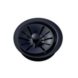 ELKAY  LKPDQD1JB Quartz Perfect Drain 3-1/2" Polymer Disposer Flange with Removable Basket Strainer and Rubber Stopper -Jubilee