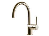 HamatUSA  GABA-4000 PN Bar Faucet with High Rotating Spout in Polished Nickel