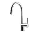 HamatUSA  GAPD-1000-PWC Dual Function Pull Down Kitchen Faucet in Polished White Copper