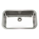 HamatUSA  VIL-3218ST Topmount Large Single Bowl Kitchen Sink - 17 7/8 inch