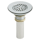 Elkay 3-1/2" Drain Type 304 Stainless Steel Body Vandal Resistant Grid Strainer - LKVR18B