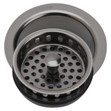 Elkay Antique Steel Finish Disposer Flange and Removable Strainer, 3-1/2" - LKD35AS