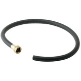 Elkay 36" Black Heavy Duty Rubber Hose with Standard Female Faucet Hose Connection on One End - LK402