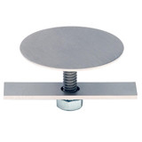 Elkay Stainless Steel 1-3/4" Bolt-on Sink / Faucet Hole Cover -Brushed - LK126