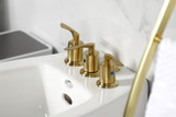 Kingston Brass  KB6327SVL Serena Three-Handle Bidet Faucet, - Brushed Brass