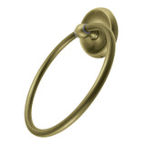 Kingston Brass BA314AB Classic Towel Ring, - Antique Brass