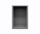 Swanstone AS01075.203 Recessed Bathroom Shelf in Ash Gray - 10-3/4" H x 7-1/2" W