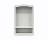 Swanstone Recessed Shower Shelf in Birch - 22" H x 15" W x 4-5/16" D - RS02215.226