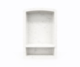 Swanstone Recessed Shower Shelf in Carrara - 22" H x 15" W x 4-5/16" D - RS02215.221
