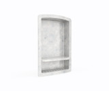 Swanstone Recessed Shower Shelf in Ice - 22" H x 15" W x 4-5/16" D - RS02215.130