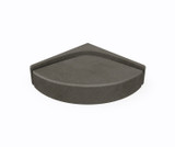 Swanstone CS01616.209 Corner Shower Seat in Charcoal Gray - 16 5/16" L x 16 5/16" W