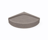 Swanstone CS01616.212 Corner Shower Seat in Clay - 16 5/16" L x 16 5/16" W