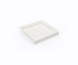 Swanstone SF03232MD.221 32 x 32 Alcove Shower Pan with Center Drain - Carrara