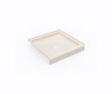 Swanstone SF03232MD.011 32 x 32 Alcove Shower Pan with Center Drain in Tahiti White