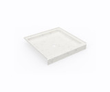 Swanstone 36 x 36 Alcove Shower Pan with Center Drain - Carrara - SF03636MD.221