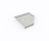 Swanstone SN00036MD.226 36 x 36  Corner Shower Pan with Center Drain Birch