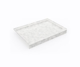 Swanstone SF03448MD.130 34 x 48  Alcove Shower Pan with Center Drain in Ice