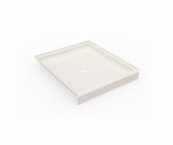 Swanstone 42" x 36" Alcove Shower Base / Pan with Center Drain in Bisque - SF04236MD.018