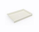 Swanstone SF03248MD.037 32 x 48  Alcove Shower Pan with Center Drain in Bone