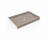 Swanstone 32 x 48 Alcove Shower Pan with Center Drain - Limestone - SF03248MD.218
