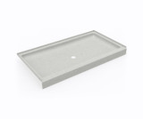 Swanstone SF03260MD.226 32 x 60 Alcove Shower Pan with Center Drain - Birch