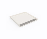 Swanstone 38 x 38 Performix Alcove Shower Pan with Center Drain in Bisque - ST03838.018