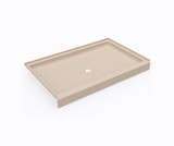Swanstone SF03454MD.040 34 x 54  Alcove Shower Pan with Center Drain in Bermuda Sand