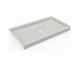 Swanstone SF03460MD.226 34 x 60 Alcove Shower Pan with Center Drain - Birch