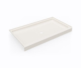 Swanstone SF03460MD.018 34 x 60 Alcove Shower Pan with Center Drain in Bisque