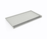 Swanstone 34 x 62 Performix Alcove Shower Pan with Center Drain - Birch - SB03462.226