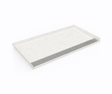 Swanstone SB03462.221 34 x 62 Performix Alcove Shower Pan with Center Drain - Carrara