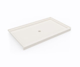 Swanstone SF03660MD.018 36 x 60 Alcove Shower Pan with Center Drain in Bisque