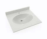 Swanstone Chesapeake 22 x 25 Single Bowl Vanity Top in Birch - CH02225.226
