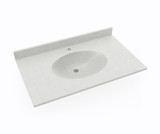 Swanstone Chesapeake 22 x 37 Single Bowl Vanity Top in Birch - CH02237.226