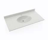 Swanstone Chesapeake 22 x 43 Single Bowl Vanity Top in Birch - CH02243.226