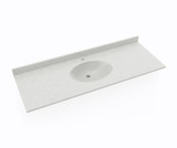 Swanstone Chesapeake 22 x 61 Single Bowl Vanity Top Birch - CH02261.226