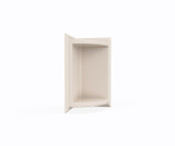 Swanstone Corner Shelf in Tahiti White - SS07211.011