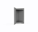 Swanstone Corner Shelf in Ash Gray - SS07211.203