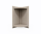 Swanstone SS07211.218 Corner Soap Dish in Limestone