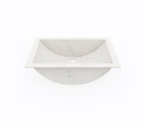 Swanstone UC01913.221 13 x 19  Undermount Single Bowl Sink Carrara