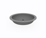 Swanstone 13 x 19 Undermount Single Bowl Sink in Ash Gray - UL01913.203