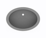 Swanstone UL01913.203 13 x 19 Undermount Single Bowl Sink in Ash Gray