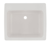 Swanstone 22 x 25 Undermount Or Drop-In Large Bowl Utility Sink in Bisque - SSUS1000.018