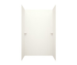 Swanstone 36 x 36 x 96 Smooth Glue up Shower Wall Kit in Bisque - SK363696.018