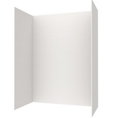 Swanstone TSMK844262.010 42 x 62 x 84 Traditional Subway Tile Glue up Shower Wall Kit in White