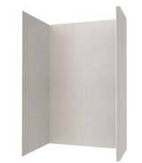 Swanstone 42 x 62 x 96 Traditional Subway Tile Glue up Shower Wall Kit in Birch - TSMK964262.226