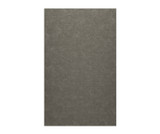 Swanstone  MSMK7234.209 34 x 72  Modern Subway Tile Glue up Bathtub and Shower Single Wall Panel in Charcoal Gray