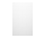Swanstone TSMK9632.010 32 x 96 Traditional Subway Tile Glue up Bathtub and Shower Single Wall Panel in White