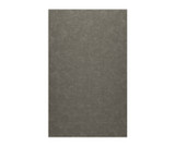 Swanstone  TSMK8434.209 34 x 84  Traditional Subway Tile Glue up Bathtub and Shower Single Wall Panel in Charcoal Gray