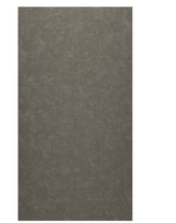 Swanstone 42 x 84 Traditional Subway Tile Glue up Bathtub and Shower Single Wall Panel in Ash Gray - TSMK8442.203